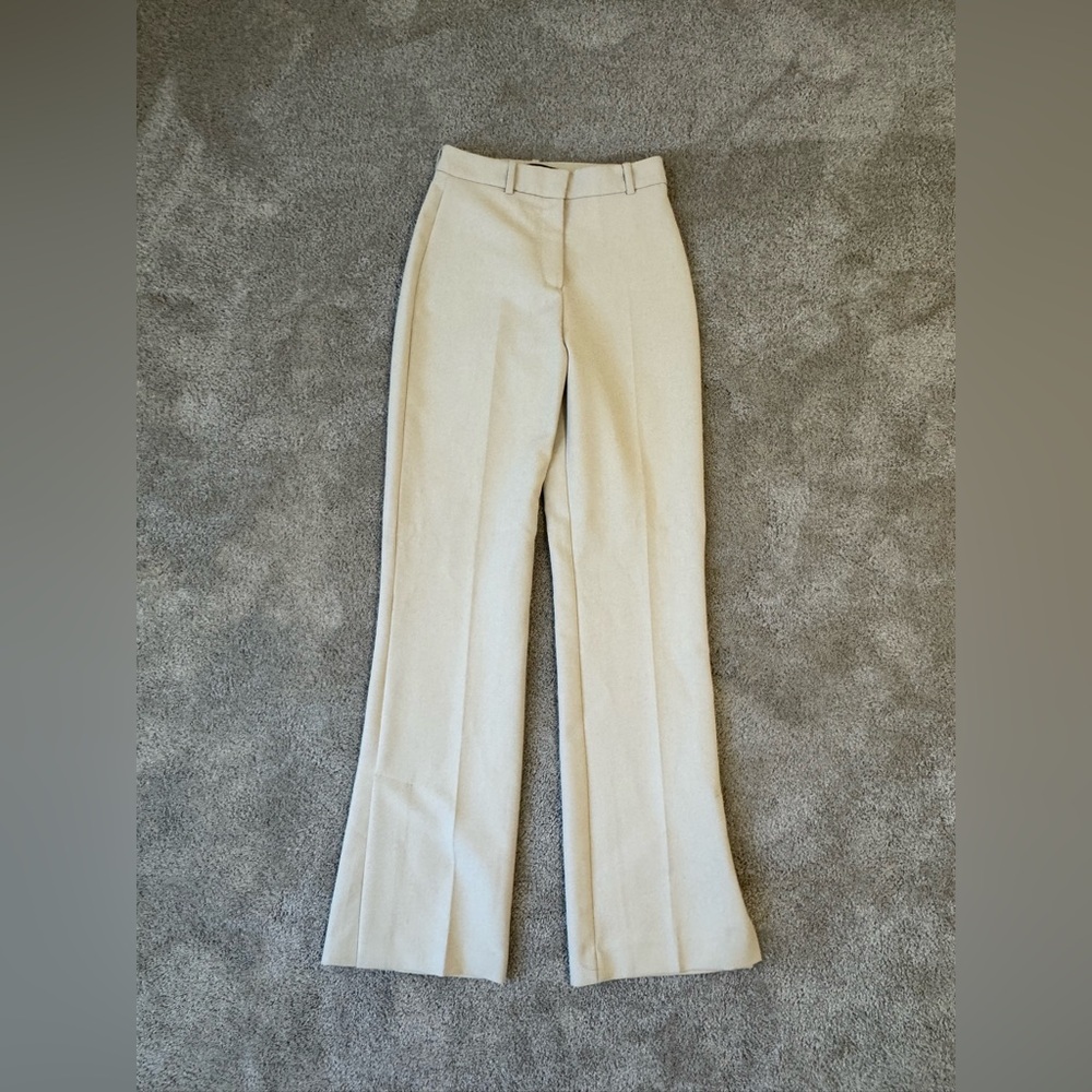 Zara Cream Flare Women's Pants